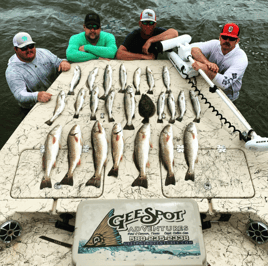 Flounder, Redfish, Speckled Trout Fishing in Port O'Connor, Texas