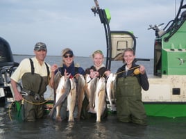 Redfish Fishing in Port O'Connor, Texas