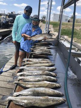 Speckled Trout Fishing in South Padre Island, Texas