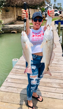 Redfish Fishing in South Padre Island, Texas