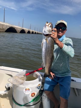 Speckled Trout Fishing in Galveston, Texas