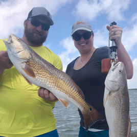 Redfish Fishing in Wharton, Texas