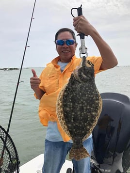 Flounder Fishing in Rockport, Texas