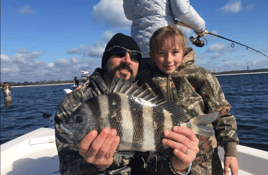 Sheepshead Fishing in Layton, Florida