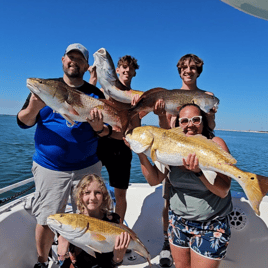 Redfish Fishing in Gulf Shores, Alabama