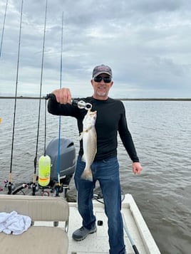 Speckled Trout Fishing in Freeport, Texas