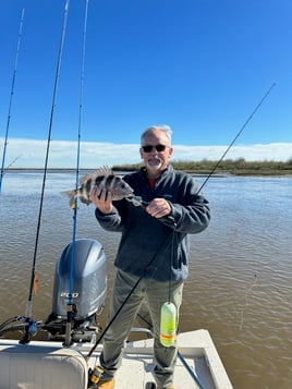 Sheepshead Fishing in Freeport, Texas