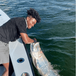 Tarpon Fishing in Miami Beach, Florida