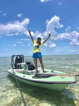 Flats Fishing with Silverking Charters - 17' Maverick