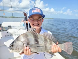 Black Drum Fishing in Saint Bernard, Louisiana