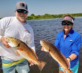 Redfish Fishing in Saint Bernard, Louisiana