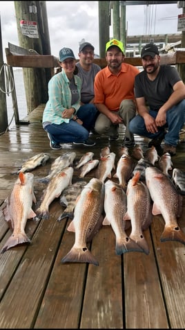 Black Drum, Redfish Fishing in Saint Bernard, Louisiana