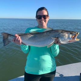 Speckled Trout Fishing in Bay City, Texas