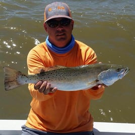 Speckled Trout Fishing in Bay City, Texas