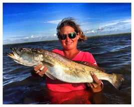 Speckled Trout Fishing in Bay City, Texas