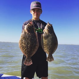 Flounder Fishing in Bay City, Texas