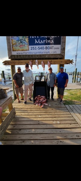 Fort Morgan Bottom Fishing