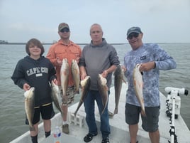 Redfish Fishing in Port O'Connor, Texas