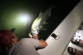 Nighttime Tarpon - 18' Xplor Flats Boat