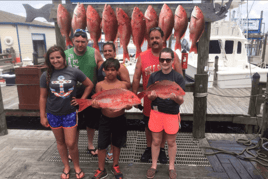 Red Snapper Fishing in Orange Beach, Alabama