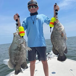 Tripletail Fishing in Eastpoint, Florida