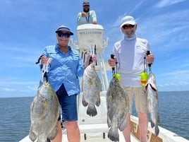 Tripletail Fishing in Eastpoint, Florida