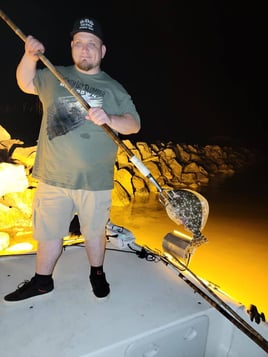 Flounder Fishing in Dauphin Island, Alabama