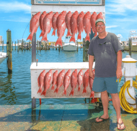 Red Snapper, Vermillion Snapper Fishing in Destin, Florida