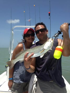 Speckled Trout Fishing in South Padre Island, Texas