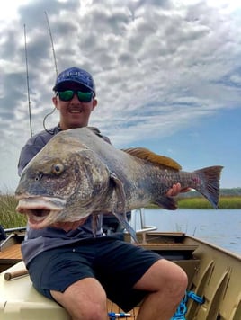 Black Drum Fishing in New Smyrna Beach, Florida