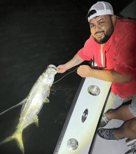 Tarpon Fishing in Miami Beach, Florida