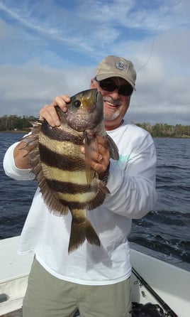 Sheepshead Fishing in Biloxi, Mississippi