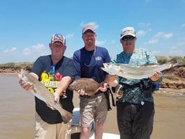 Flounder, Redfish Fishing in Matagorda, Texas