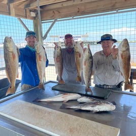 Redfish Fishing in Bay City, Texas