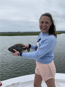 Flounder Fishing in Folly Beach, South Carolina