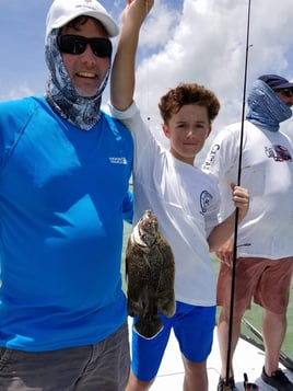 Tripletail Fishing in Key Largo, Florida