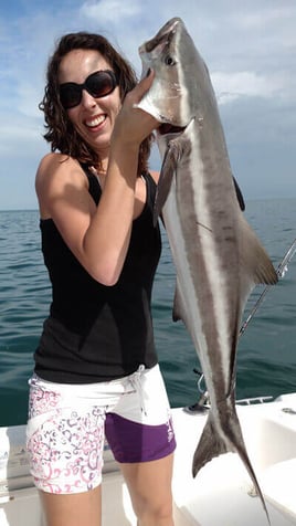 Cobia Fishing in Big Pine Key, Florida