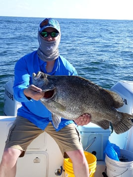 Tripletail Fishing in Freeport, Texas