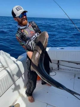 Cobia Fishing in Fort Myers Beach, Florida