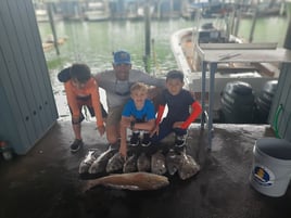 Redfish, Sheepshead Fishing in Galveston, Texas