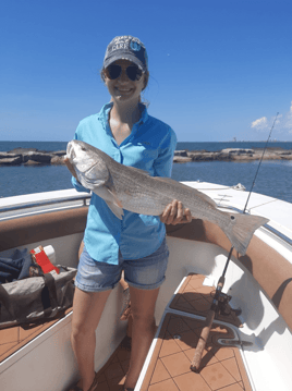 Redfish Fishing in Galveston, Texas