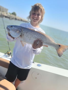 Redfish Fishing in Galveston, Texas