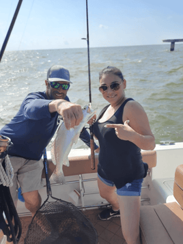 Speckled Trout Fishing in Galveston, Texas