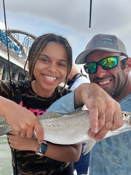 Speckled Trout Fishing in Galveston, Texas