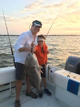 Black Drum Fishing in Galveston, Texas