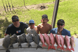 Lane Snapper, Red Snapper, Triggerfish Fishing in St. Augustine, Florida