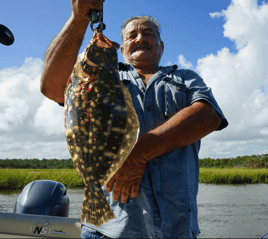 Flounder Fishing in St. Augustine, Florida