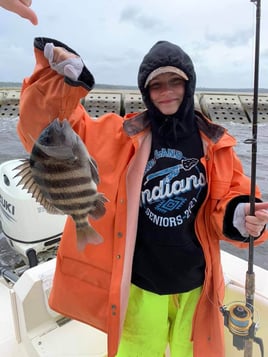 Sheepshead Fishing in Atlantic Beach, Florida