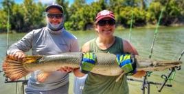 Giant Alligator Gar Adventure