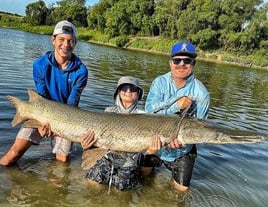 Giant Alligator Gar Adventure